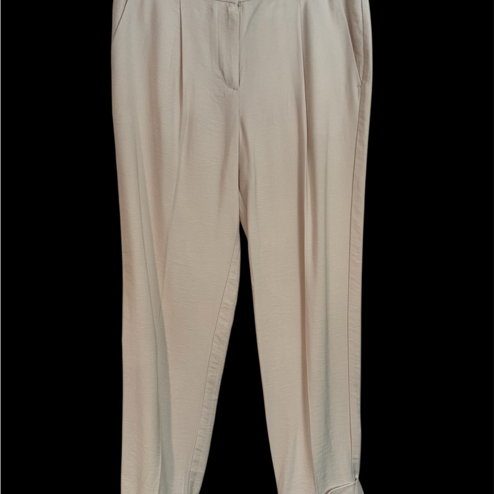LOFT Cream Women's Trousers